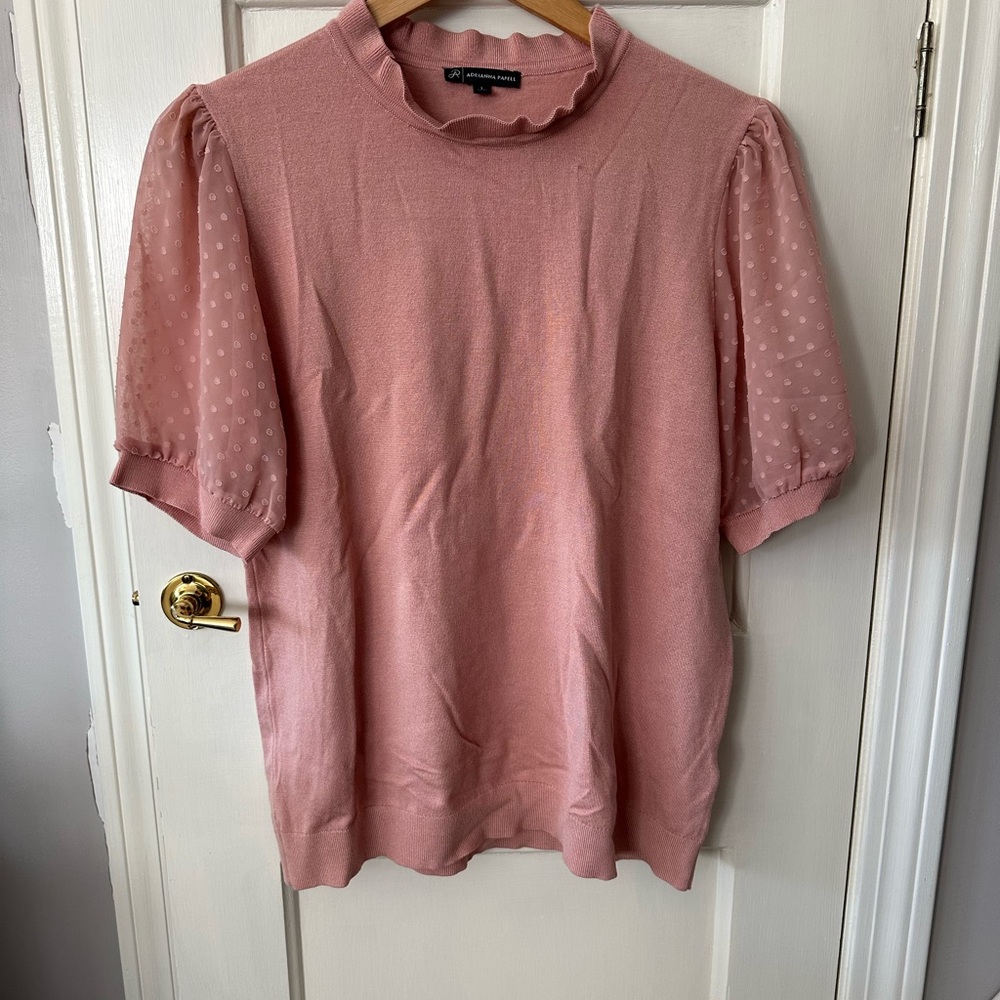 Dusty Pink Knit Top NWOT